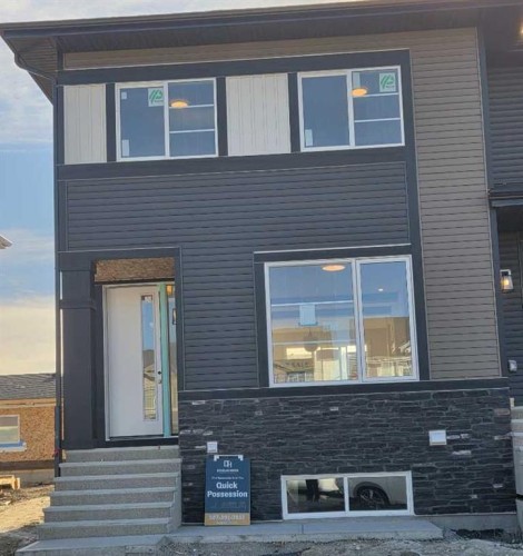 117 Cobblestone Gate Sw, Airdrie, AB - Outdoor With Exterior