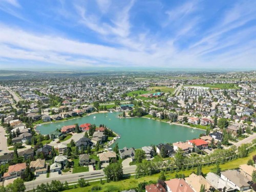217 Arbour Cliff Close Nw, Calgary, AB - Outdoor With Body Of Water With View