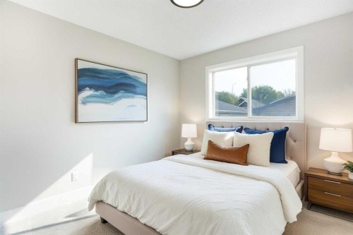125 Martinpark Way Ne, Calgary, AB - Indoor Photo Showing Bedroom