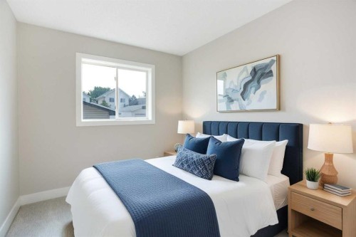 125 Martinpark Way Ne, Calgary, AB - Indoor Photo Showing Bedroom