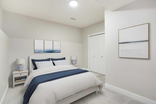 125 Martinpark Way Ne, Calgary, AB - Indoor Photo Showing Bedroom