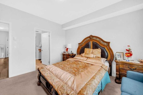 1211-19489 Main Street Se, Calgary, AB - Indoor Photo Showing Bedroom