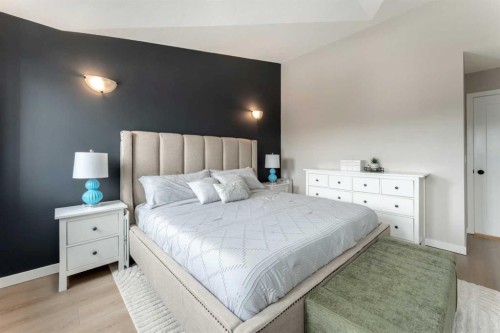 228 Ravenstern Crescent Se, Airdrie, AB - Indoor Photo Showing Bedroom