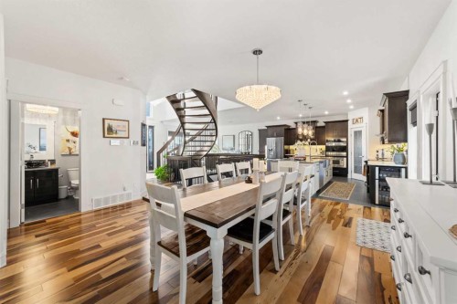71 Harrison Green, Olds, AB - Indoor Photo Showing Dining Room