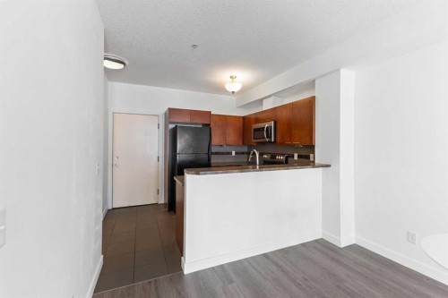302-2420 34 Avenue Sw, Calgary, AB - Indoor Photo Showing Kitchen