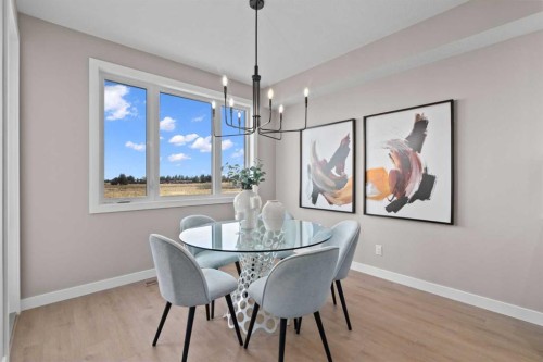 159 Belvedere Crescent Se, Calgary, AB - Indoor Photo Showing Dining Room