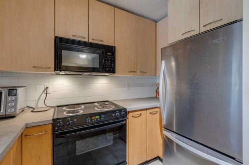 329-22 Richard Place Sw, Calgary, AB - Indoor Photo Showing Kitchen