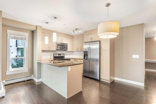 3315-240 Skyview Ranch Road Ne, Calgary, AB - Indoor Photo Showing Kitchen