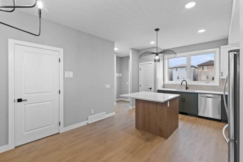 191 Belvedere Crescent Se, Calgary, AB - Indoor Photo Showing Kitchen