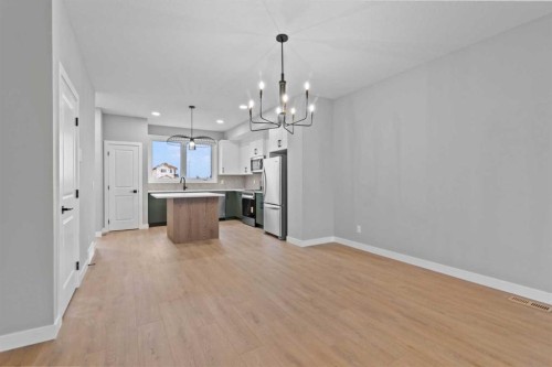 191 Belvedere Crescent Se, Calgary, AB - Indoor Photo Showing Kitchen With Upgraded Kitchen