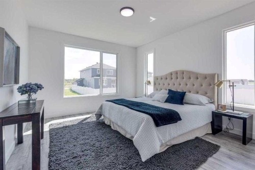 4240 Bauman Way, Innisfail, AB - Indoor Photo Showing Bedroom