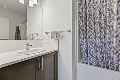 107-474 Seton Circle Se, Calgary, AB - Indoor Photo Showing Bathroom