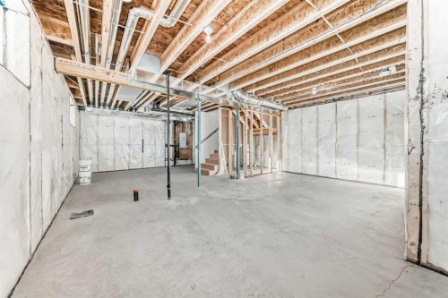 27 Williams Avenue, Olds, AB - Indoor Photo Showing Basement