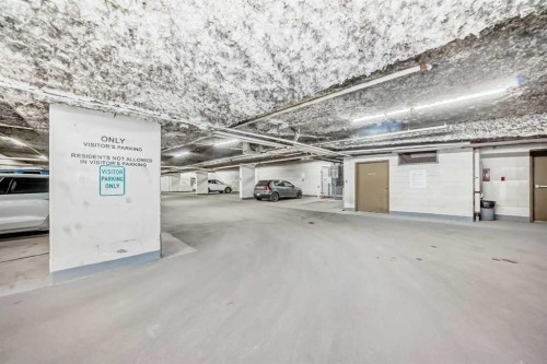 1308-1108 6 Avenue Sw, Calgary, AB - Indoor Photo Showing Garage
