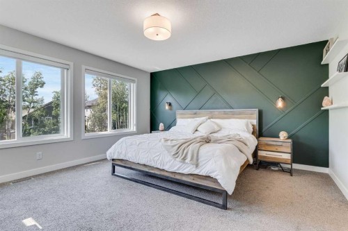 99 Legacy Glen Terrace Se, Calgary, AB - Indoor Photo Showing Bedroom