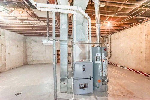 6203 Rundlehorn Drive Ne, Calgary, AB - Indoor Photo Showing Basement