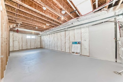 1014 Sawgrass Link Nw, Airdrie, AB - Indoor Photo Showing Basement