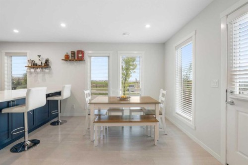 20531 Seton Way Se, Calgary, AB - Indoor Photo Showing Dining Room