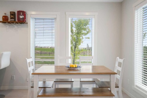 20531 Seton Way Se, Calgary, AB - Indoor Photo Showing Dining Room