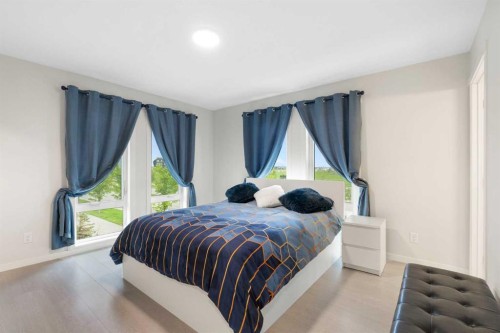 20531 Seton Way Se, Calgary, AB - Indoor Photo Showing Bedroom