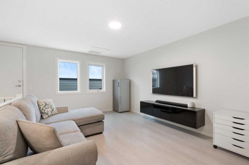 20531 Seton Way Se, Calgary, AB - Indoor Photo Showing Living Room