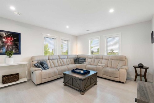 20531 Seton Way Se, Calgary, AB - Indoor Photo Showing Living Room