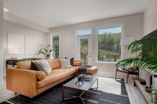 84-1453 Na'A Drive Sw, Calgary, AB - Indoor Photo Showing Living Room