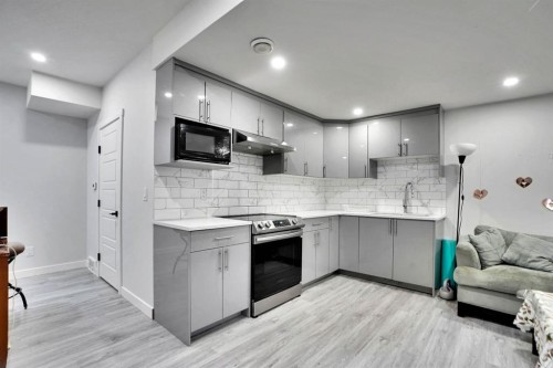 20 Cornerstone Link Ne, Calgary, AB - Indoor Photo Showing Kitchen With Upgraded Kitchen