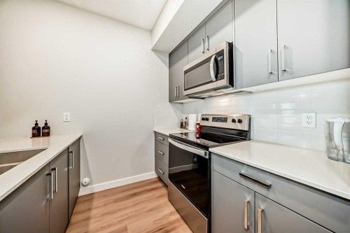 2202-151 Skyview Bay Ne, Calgary, AB - Indoor Photo Showing Kitchen