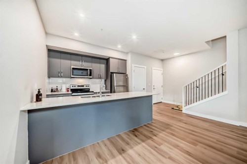 2202-151 Skyview Bay Ne, Calgary, AB - Indoor Photo Showing Kitchen