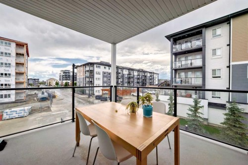 2202-151 Skyview Bay Ne, Calgary, AB - Outdoor With Balcony With Exterior
