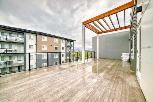2202-151 Skyview Bay Ne, Calgary, AB - Outdoor With Balcony With Exterior