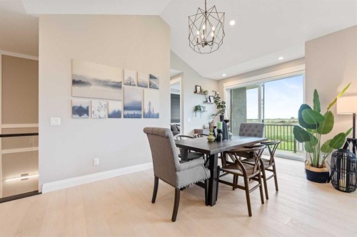 33 North Bridges Landing, Langdon, AB - Indoor Photo Showing Dining Room