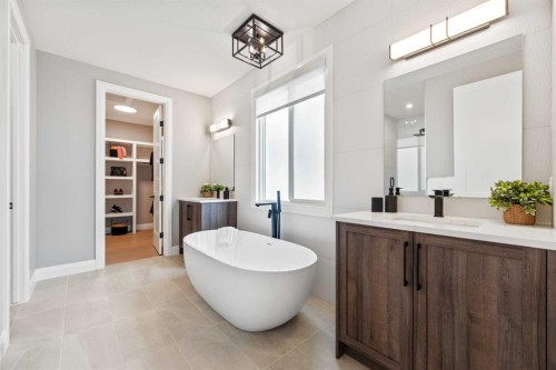 33 North Bridges Landing, Langdon, AB - Indoor Photo Showing Bathroom