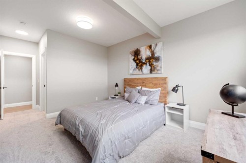 33 North Bridges Landing, Langdon, AB - Indoor Photo Showing Bedroom