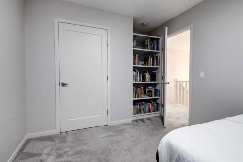 19 West Grove Place Sw, Calgary, AB - Indoor Photo Showing Bedroom