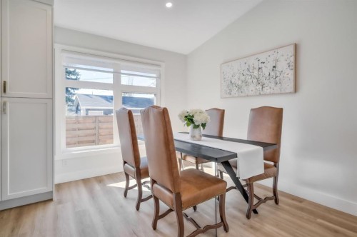 2003 Christie Road Nw, Calgary, AB - Indoor Photo Showing Dining Room