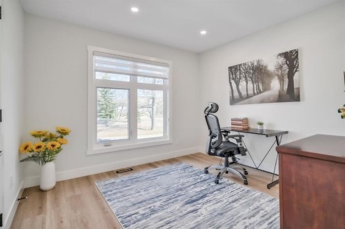 2003 Christie Road Nw, Calgary, AB - Indoor Photo Showing Office