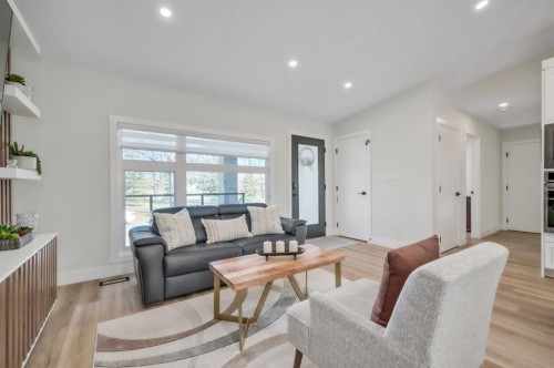 2003 Christie Road Nw, Calgary, AB - Indoor Photo Showing Living Room