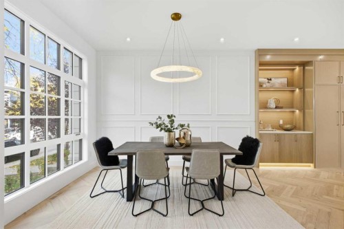 1741 48 Avenue Sw, Calgary, AB - Indoor Photo Showing Dining Room