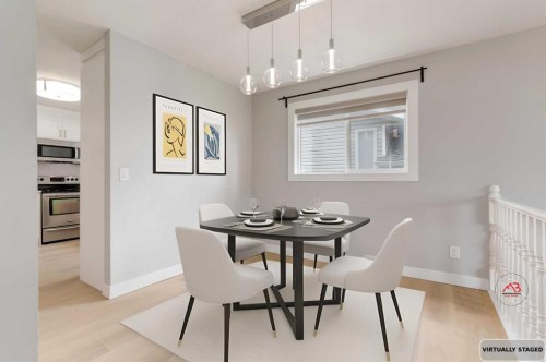 204 Hawkhill Way Nw, Calgary, AB - Indoor Photo Showing Dining Room