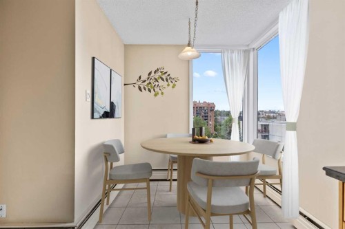704-1123 13 Avenue Sw, Calgary, AB - Indoor Photo Showing Dining Room