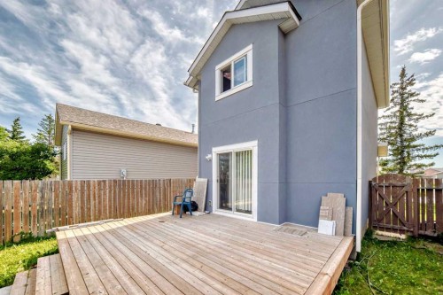 7 Martinview Crescent, Calgary, AB - Outdoor With Deck Patio Veranda With Exterior