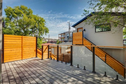 1612 16A Street Se, Calgary, AB - Outdoor With Deck Patio Veranda With Exterior