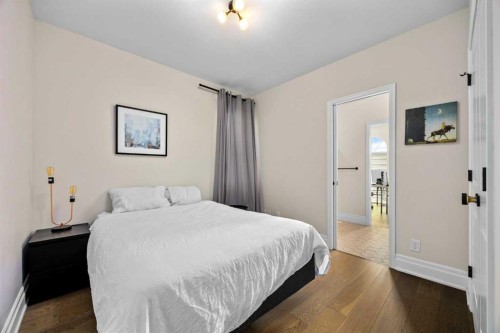 1129 Maggie Street Se, Calgary, AB - Indoor Photo Showing Bedroom