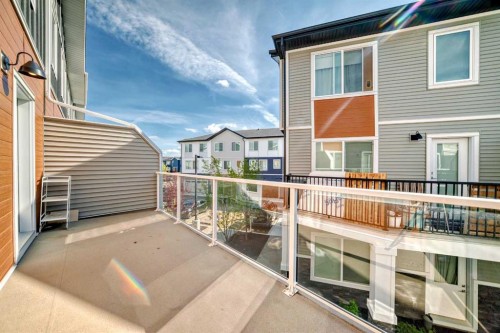 605-335 Creekside Boulevard Sw, Calgary, AB - Outdoor With Balcony With Exterior