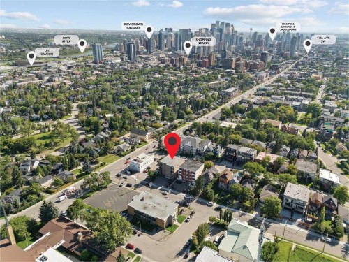 404-1811 18A Street Sw, Calgary, AB - Outdoor With View