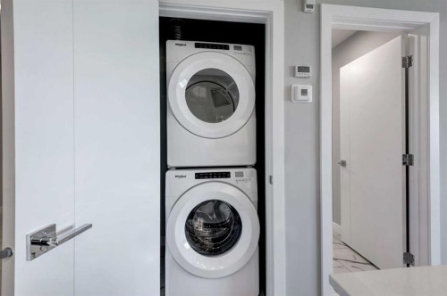 2215-6 Merganser Drive West, Chestermere, AB - Indoor Photo Showing Laundry Room