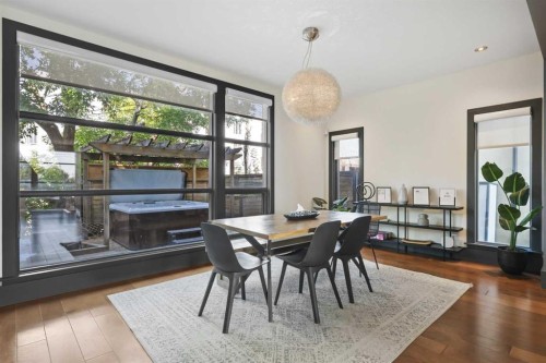 2217 17 Street Sw, Calgary, AB - Indoor Photo Showing Dining Room