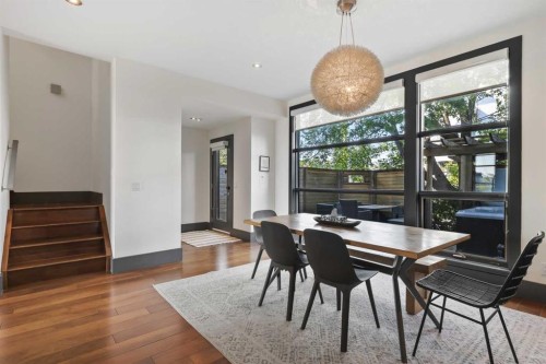 2217 17 Street Sw, Calgary, AB - Indoor Photo Showing Dining Room